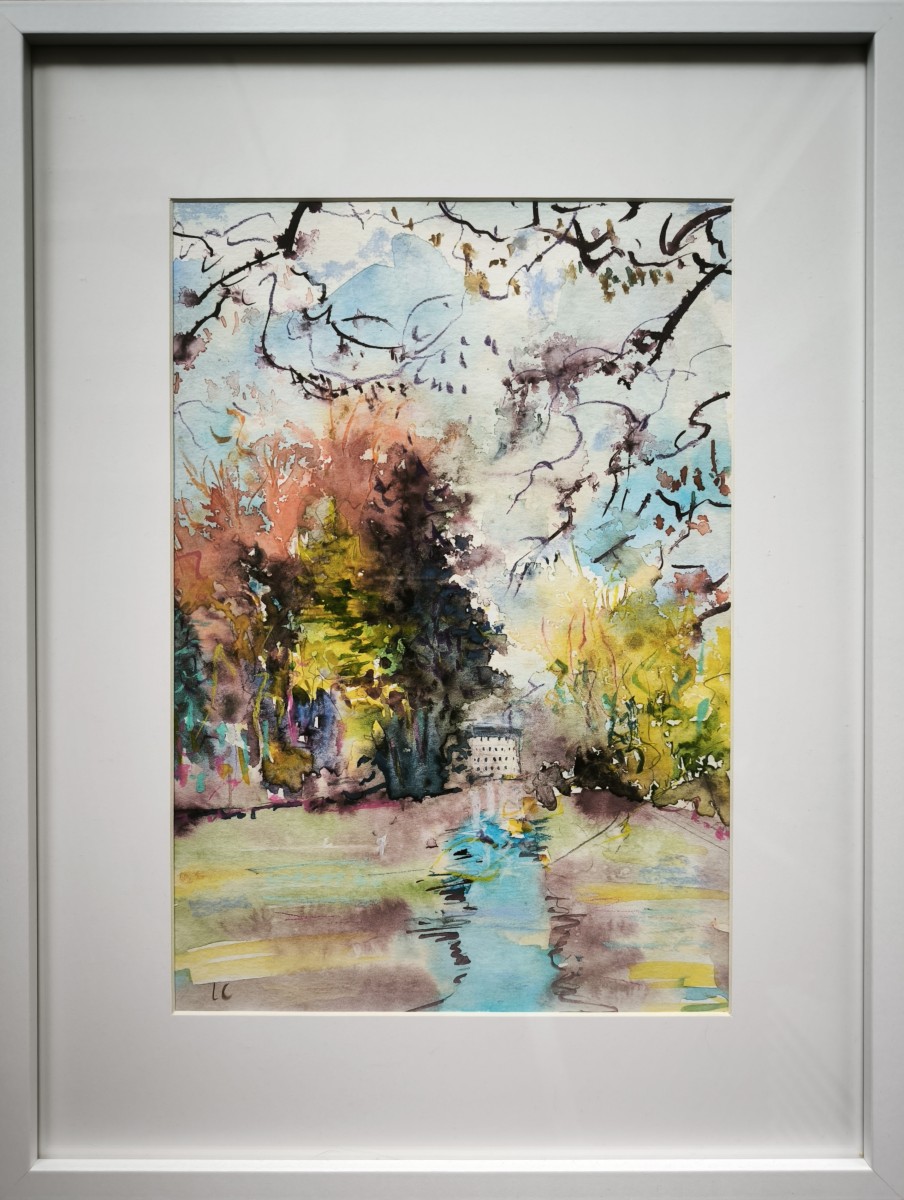 Lac Saint Mandé II, de Linda Clerget The Art Cycle