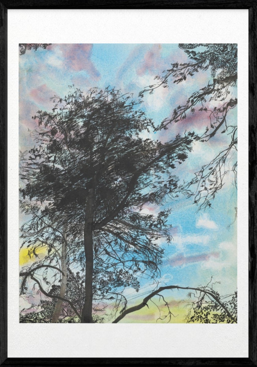 La vie ne tient qu'à une branche, de Linda Clerget The Art Cycle