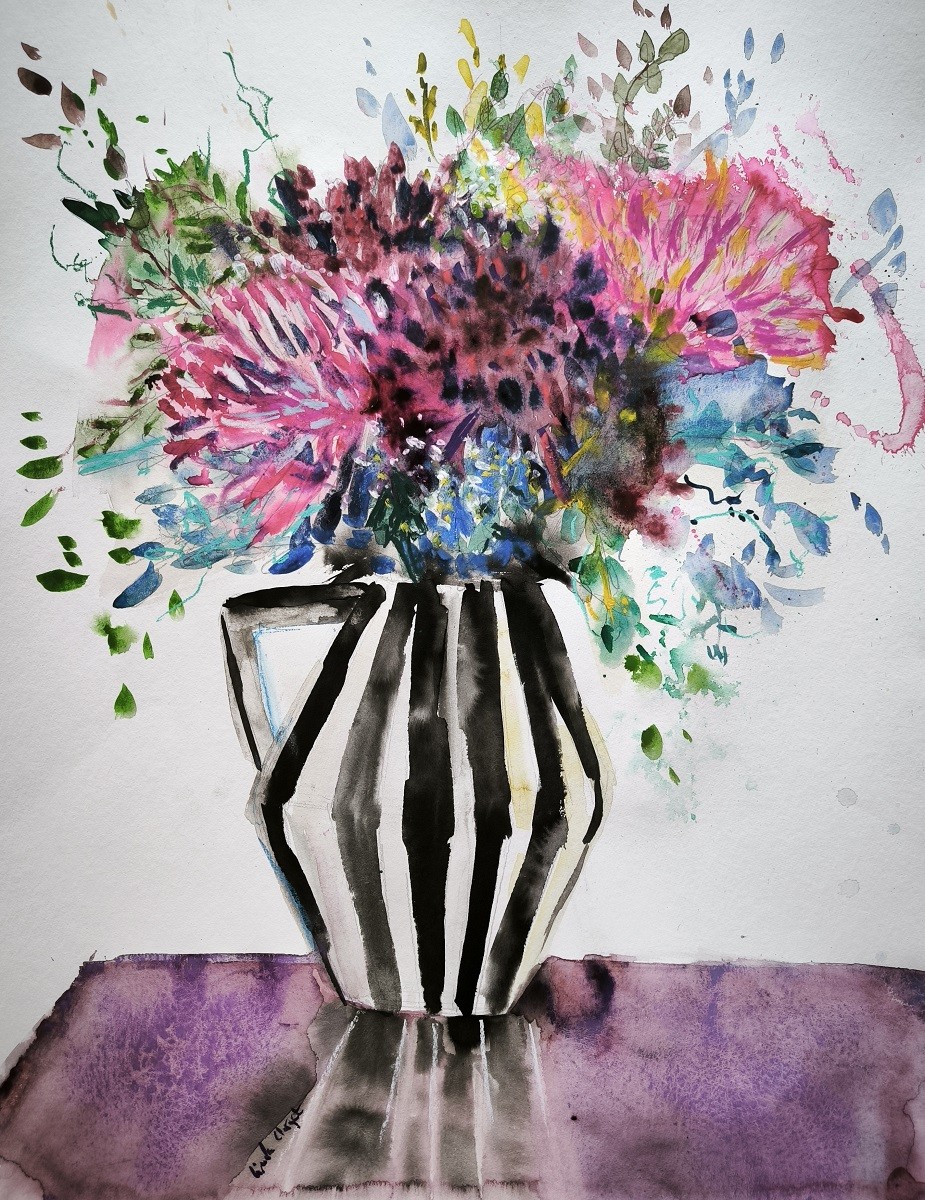 Lignes d'hiver, de Linda Clerget The Art Cycle