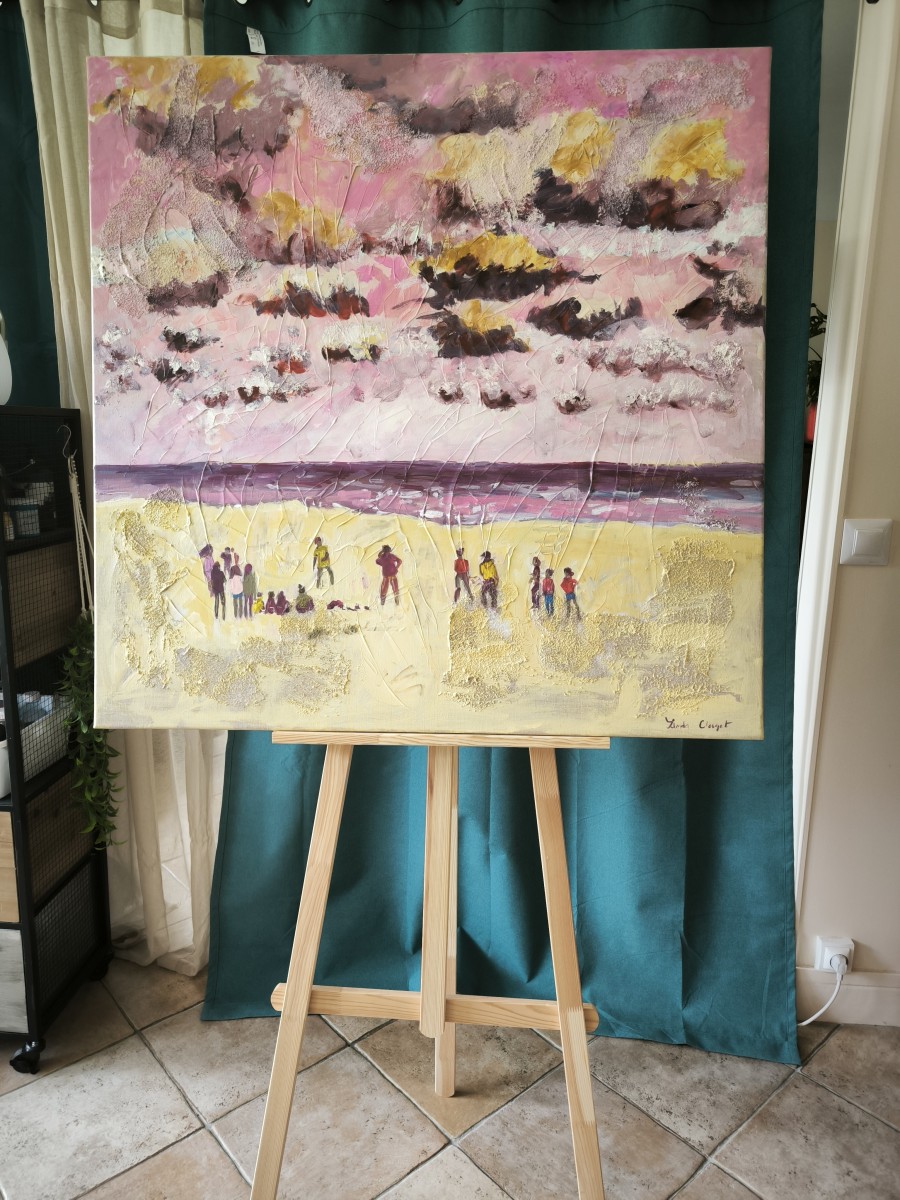 lindaclerget pinkbeach theartcycle photo_situation 749105595.jpeg The Art Cycle