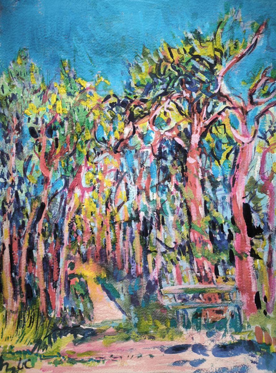 lindaclerget rechargeenforetdefontainebleau theartcycle photo_secondaire 398164751.jpeg The Art Cycle