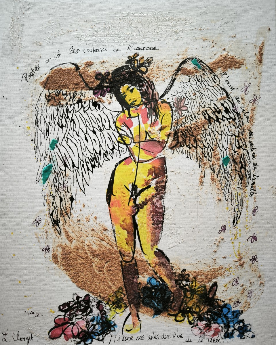 Tisser ses ailes, de Linda Clerget The Art Cycle