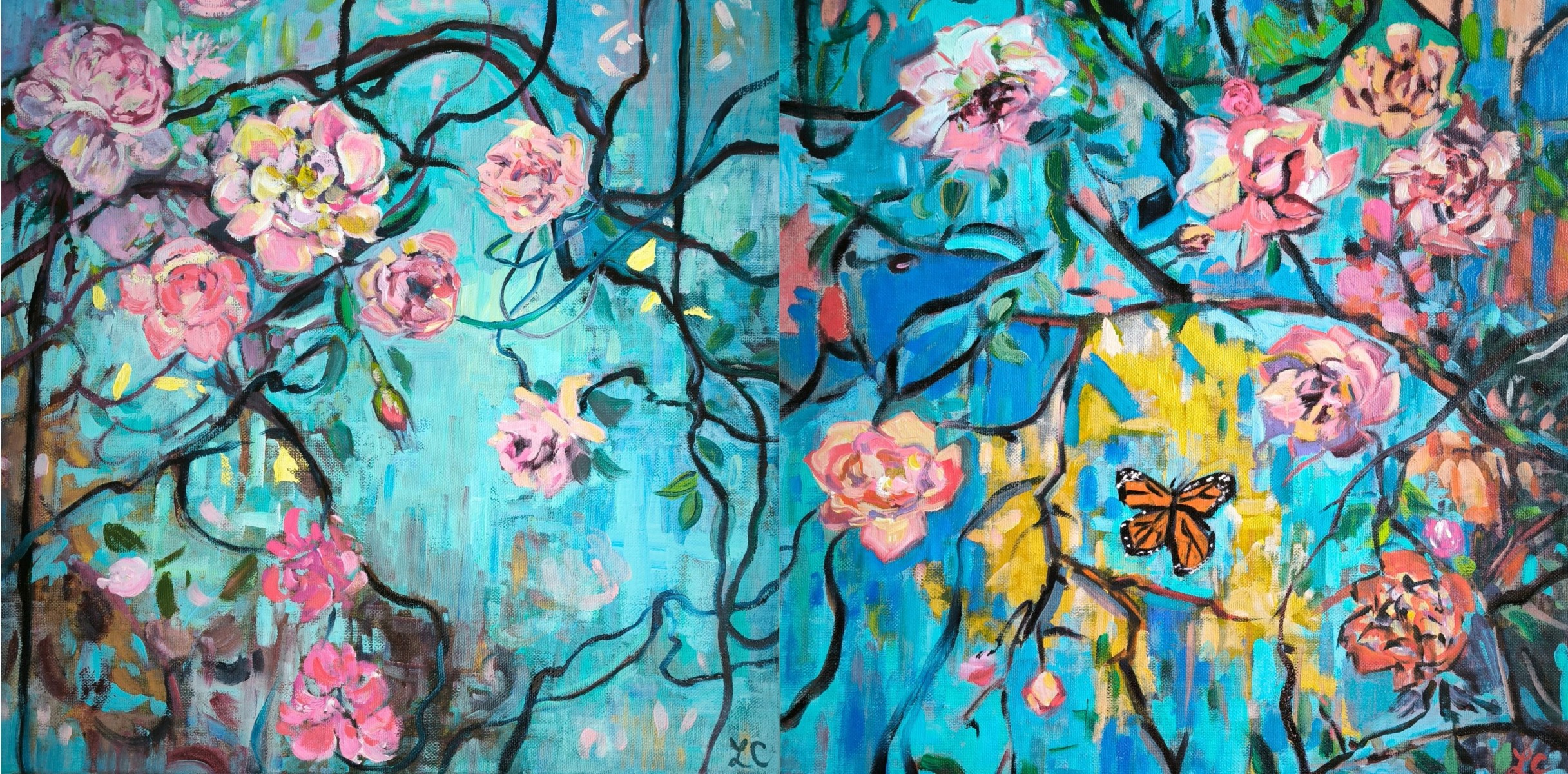 lindaclerget voyagefloralenbleu theartcycle photo_principale 1416819241.jpeg The Art Cycle