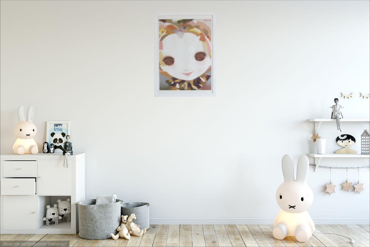 luisafernanda enfant peinture portrait theartcycle photo_situation.jpg The Art Cycle