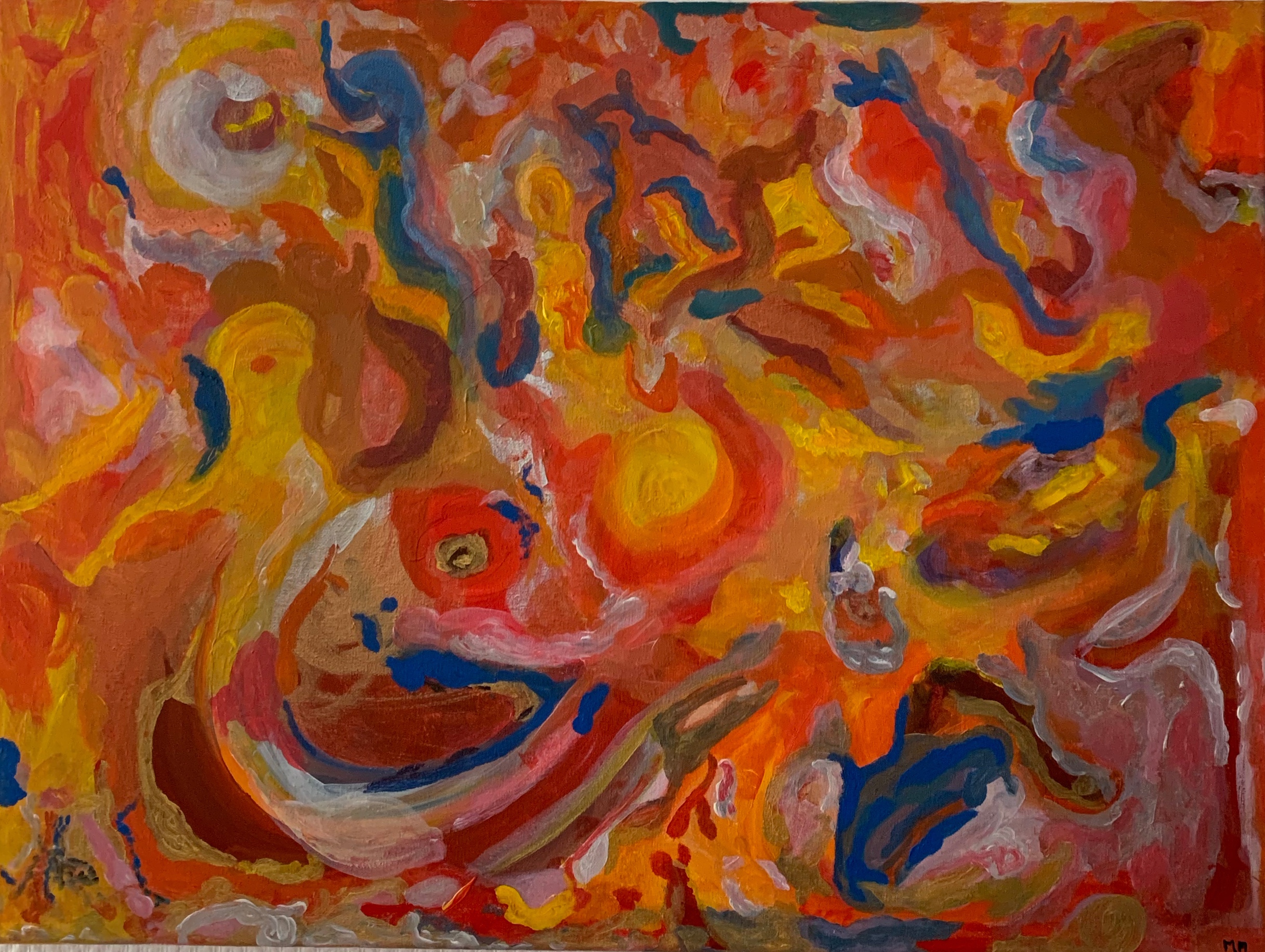 ma rio peinture abstrait theartcycle photo_principale.jpg The Art Cycle