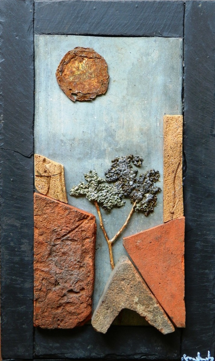 Arche et grand pin bleu, de Marc Kraskowski The Art Cycle