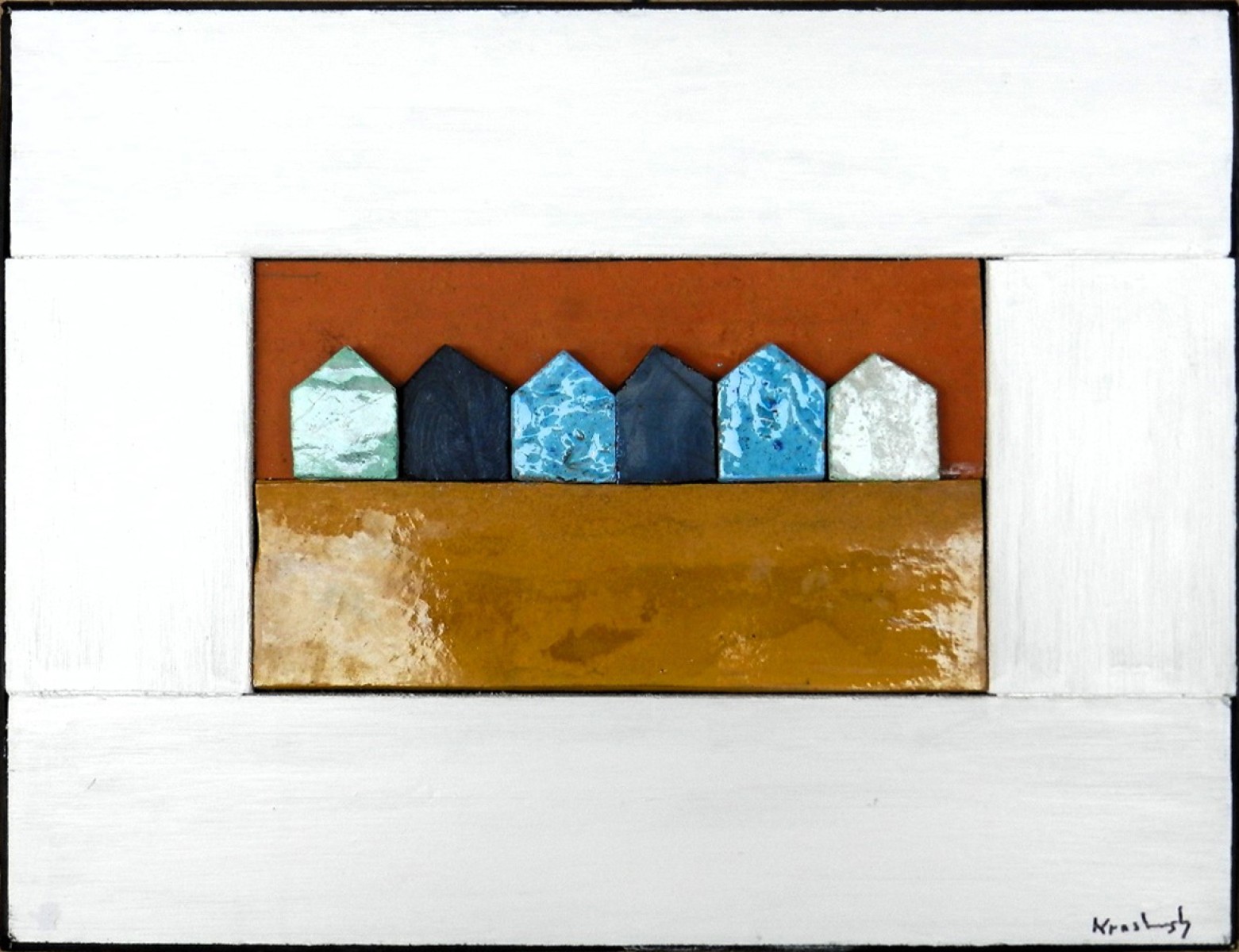 Cabines de plage à Dieppe, de Marc Kraskowski The Art Cycle