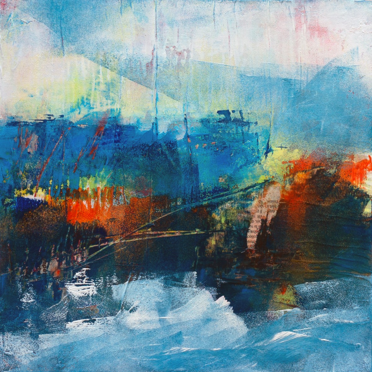 La course du torrent, de Marianne Quinzin The Art Cycle