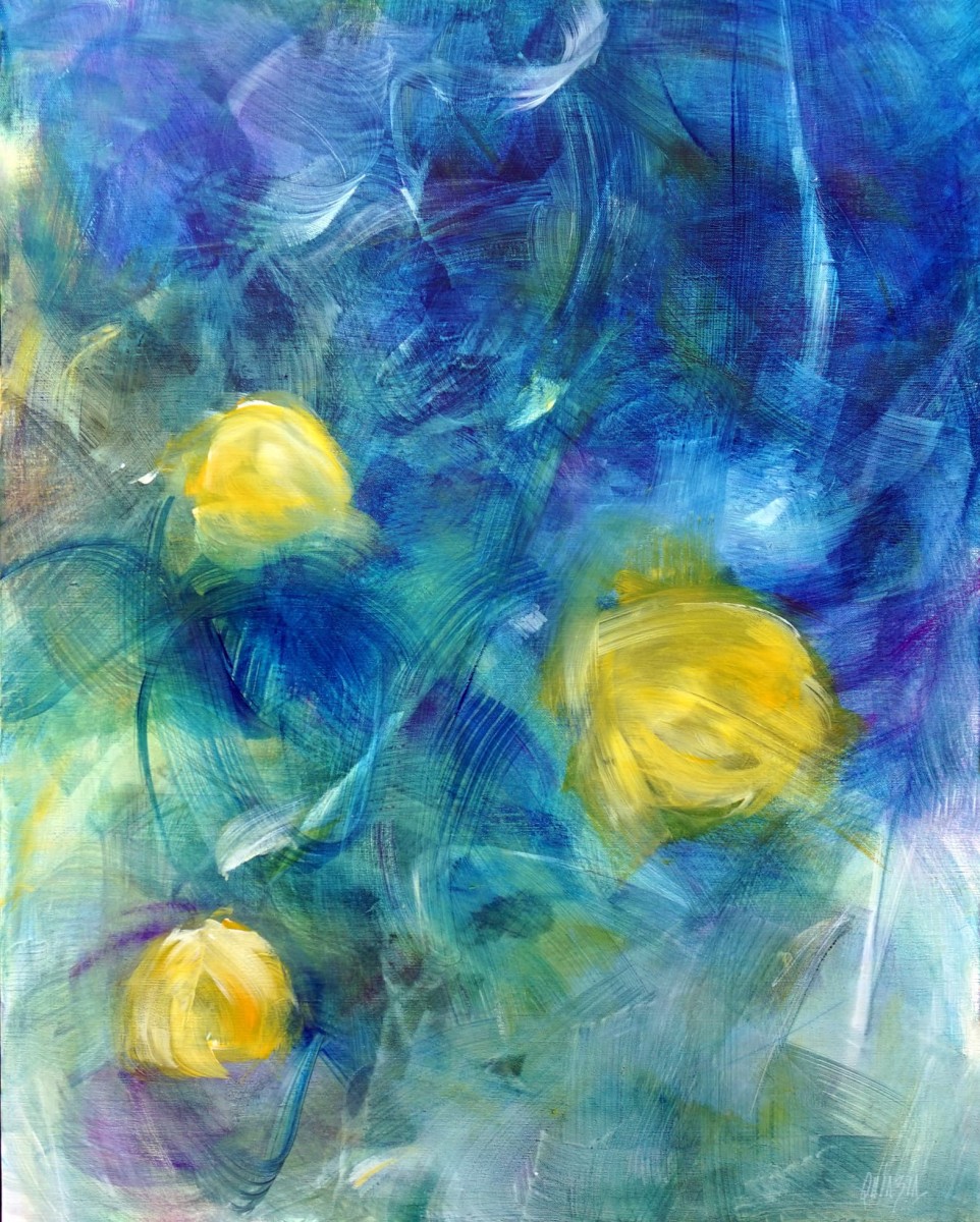 Trois boutons jaunes, de Marianne Quinzin The Art Cycle
