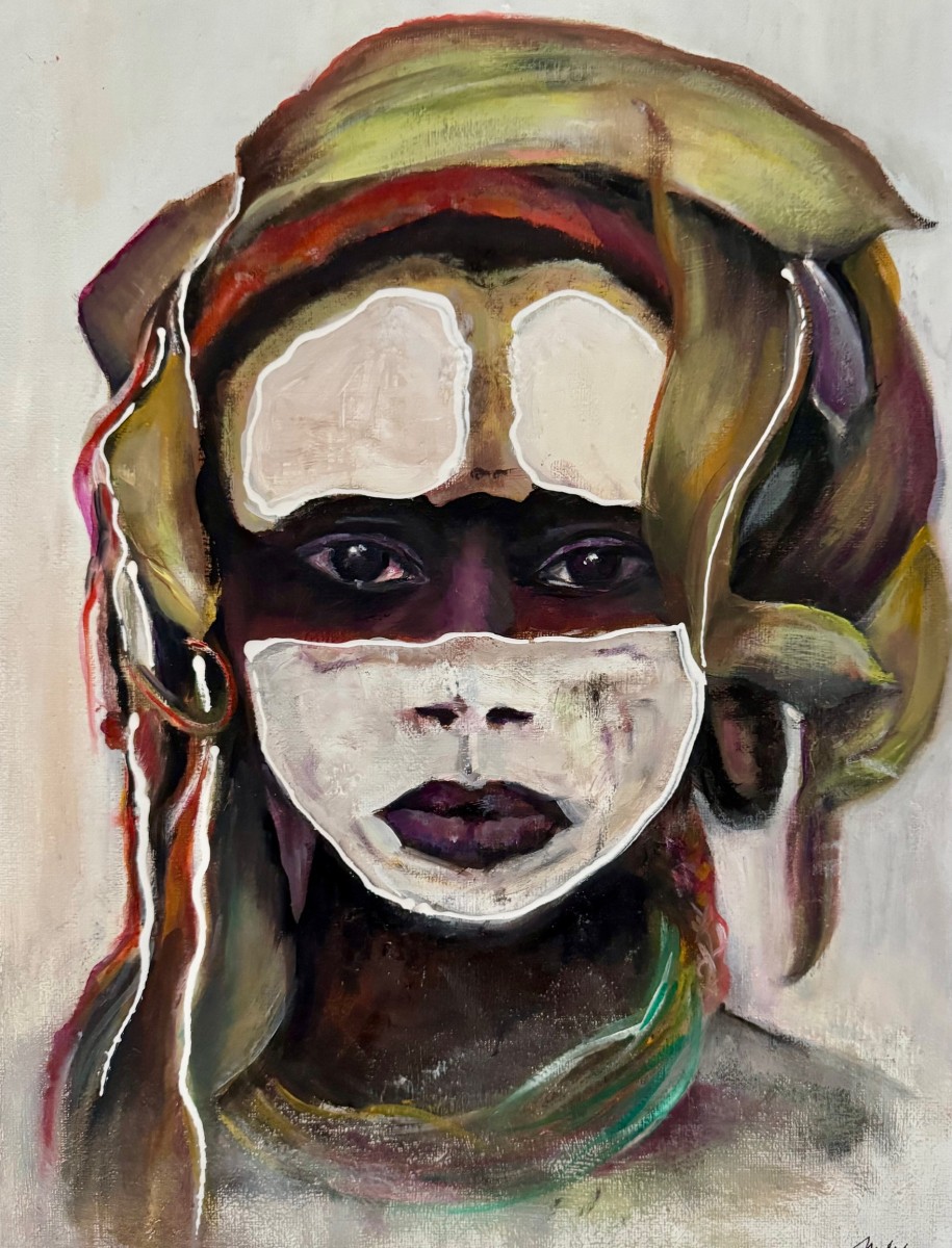 L'enfant aux feuilles de bananier, de Marie-Laure Hamard The Art Cycle