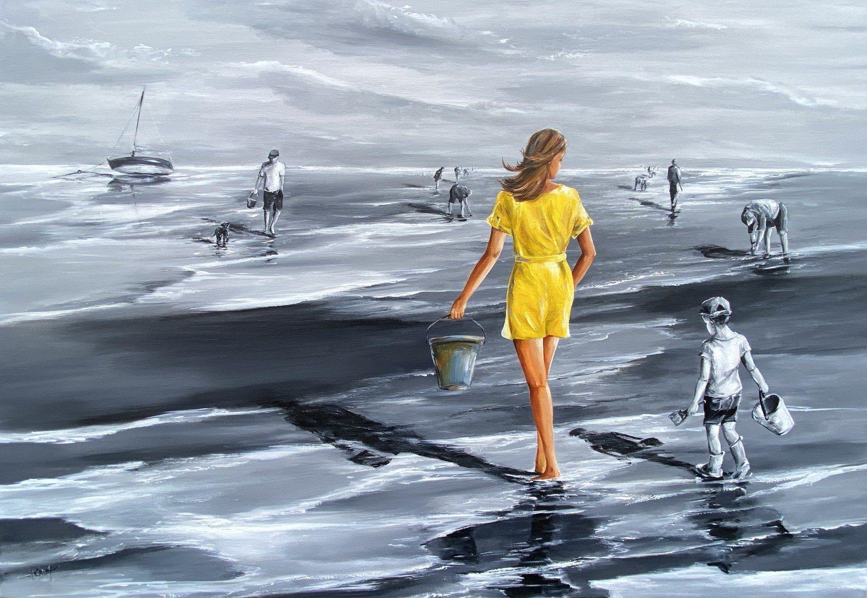 " Un été en Bretagne ", de Marie-Laure Souq The Art Cycle