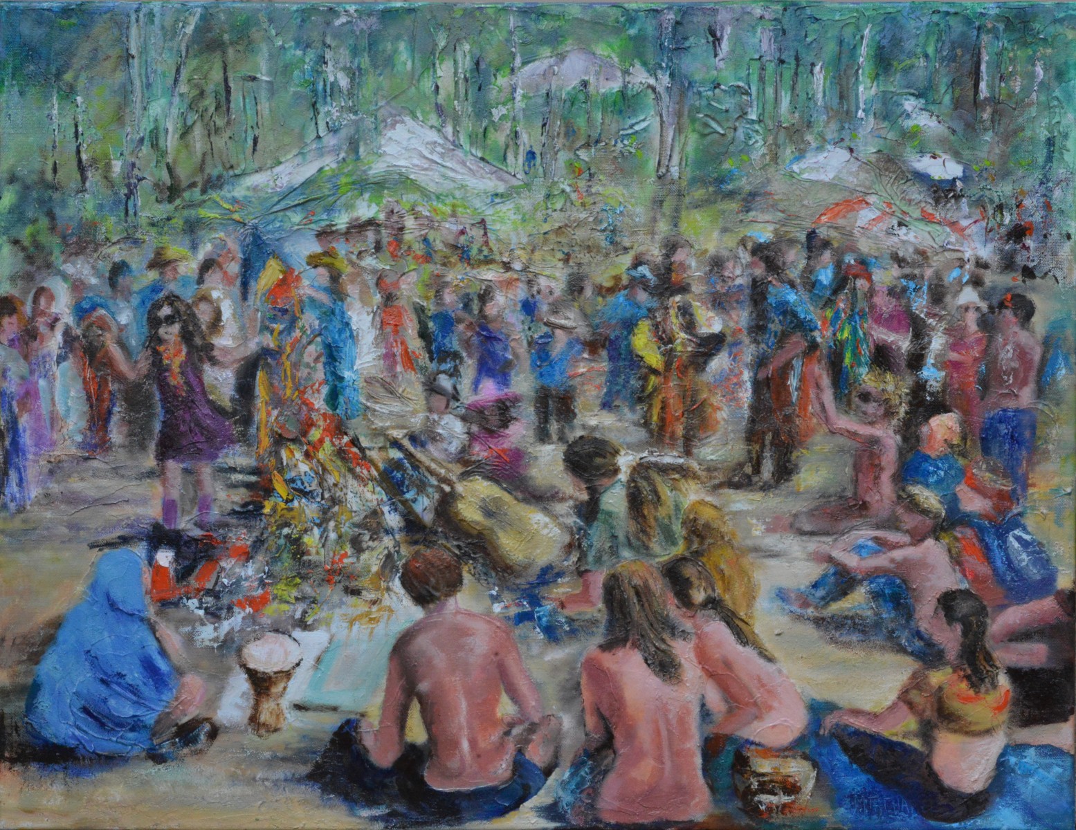 Hippies (Réunion), de Marie Thérèse Chanel The Art Cycle