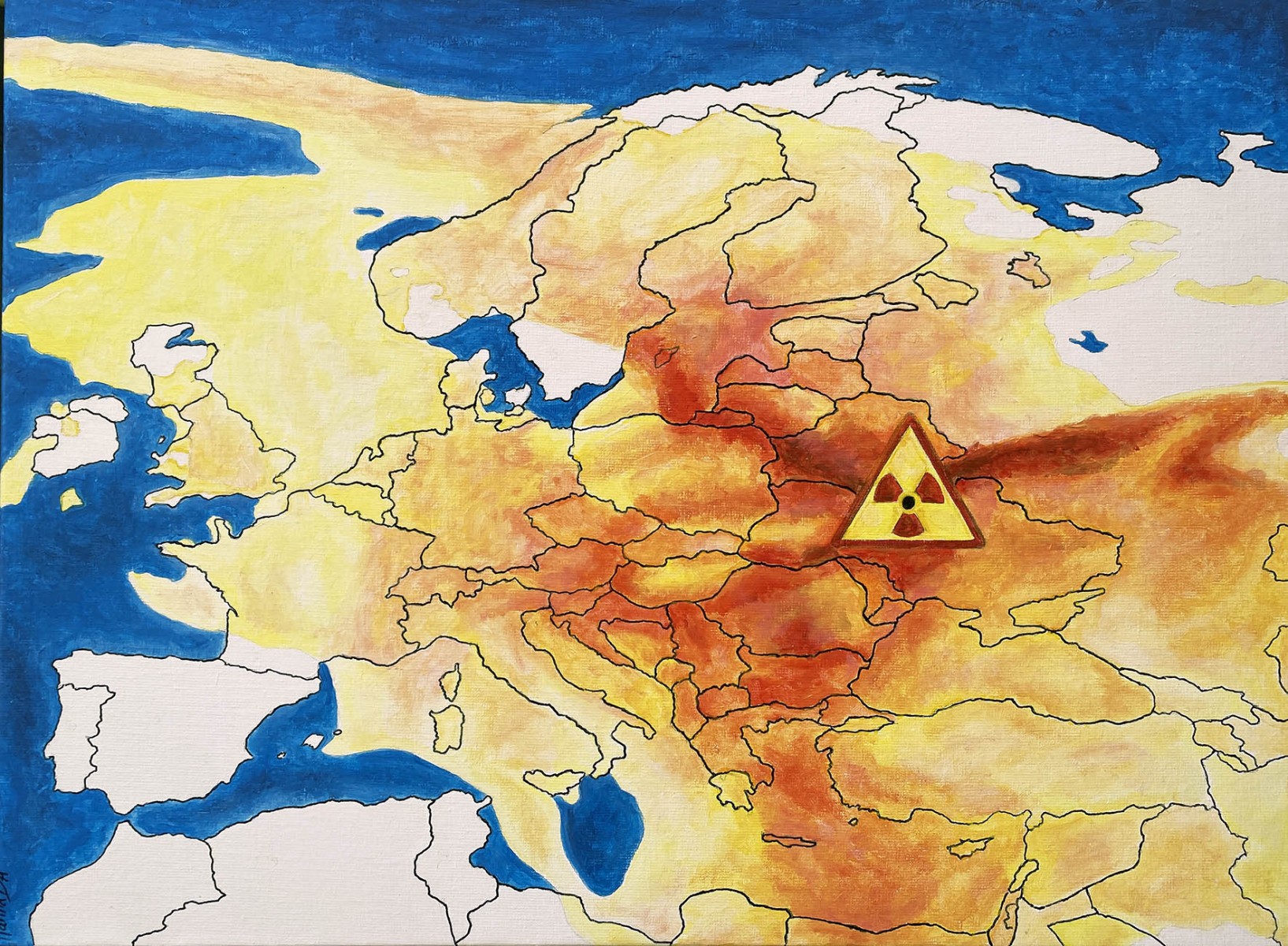 1986 explosion, de Marina DH The Art Cycle