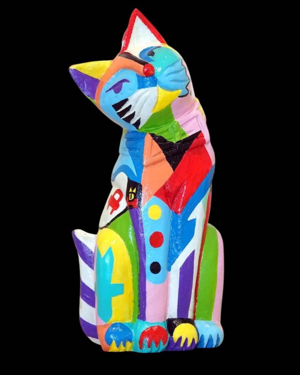 Chat marré 4, de Marina DH The Art Cycle