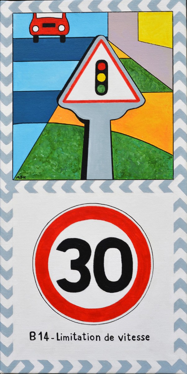 Domino - signalisation 2, de Marina DH The Art Cycle