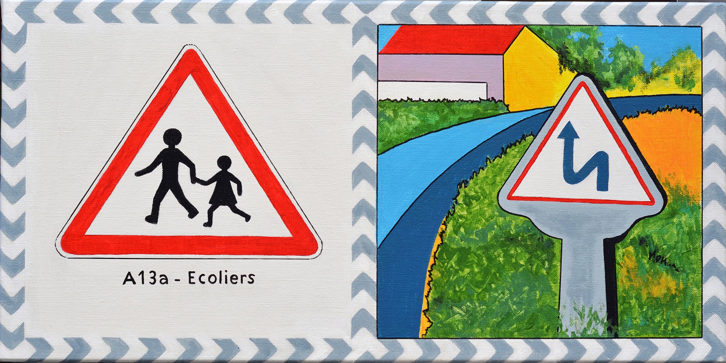 Domino - signalisation 3, de Marina DH The Art Cycle