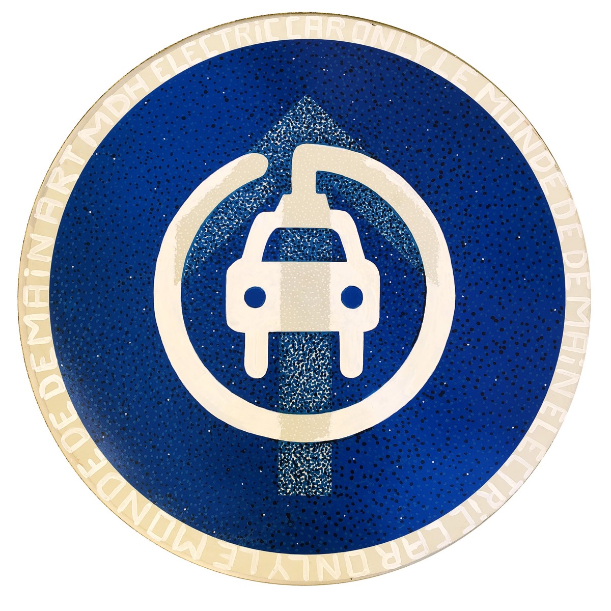 Electric car only, de Marina DH The Art Cycle
