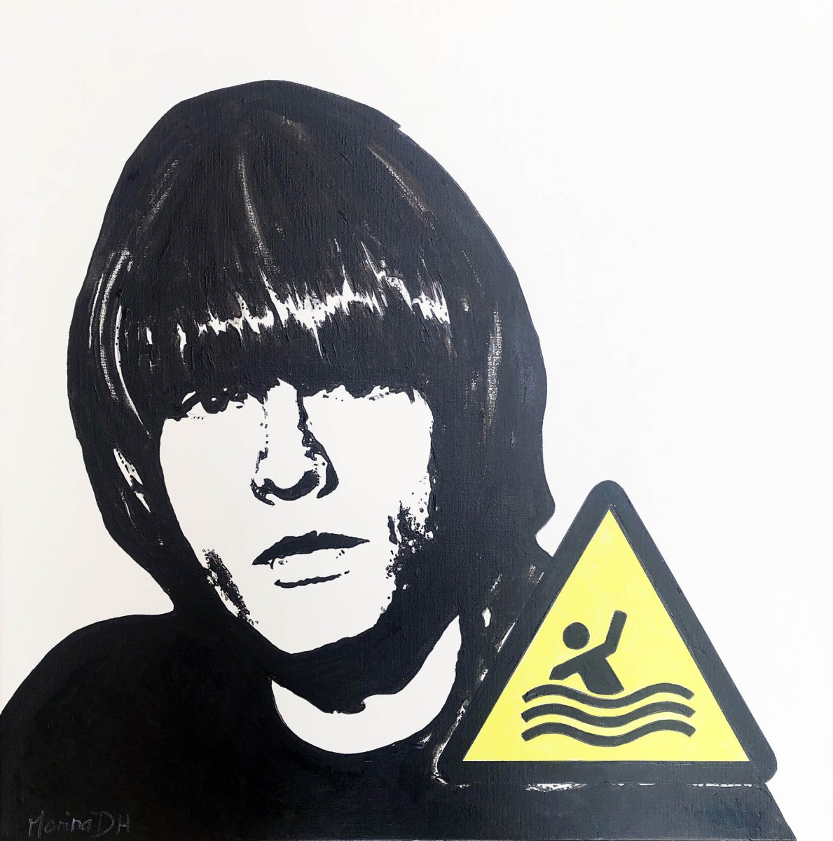 Hommage à Brian , de Marina DH The Art Cycle