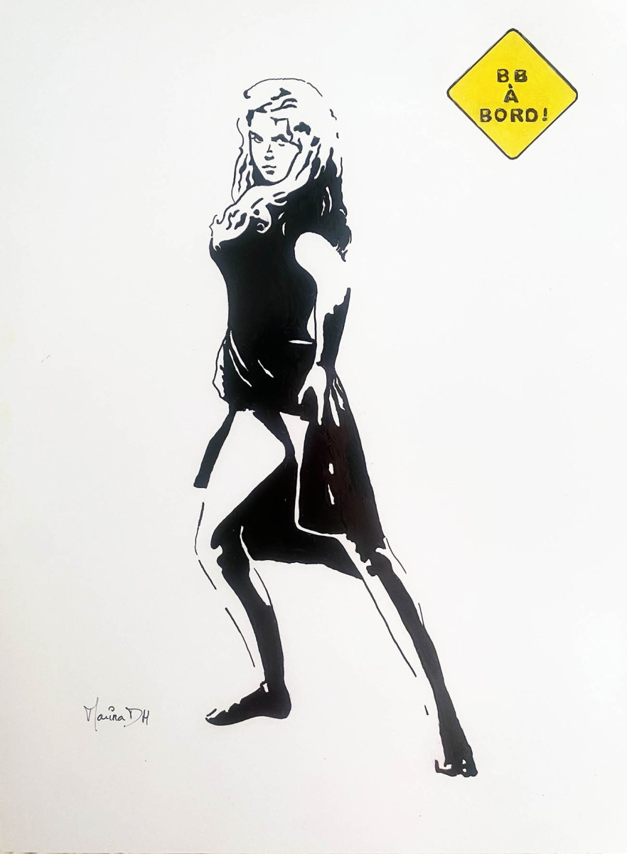 Hommage à Brigitte, de Marina DH The Art Cycle