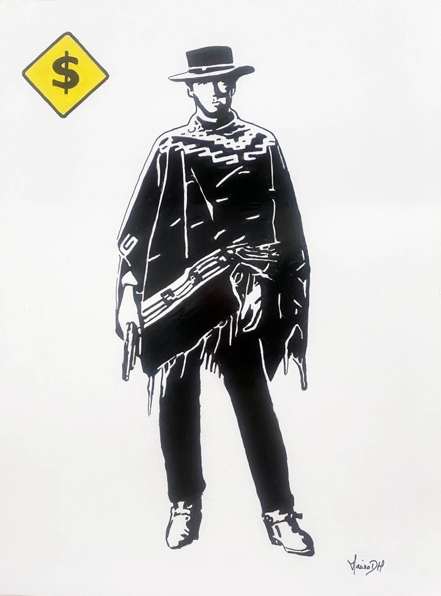 Hommage à Clint, de Marina DH The Art Cycle