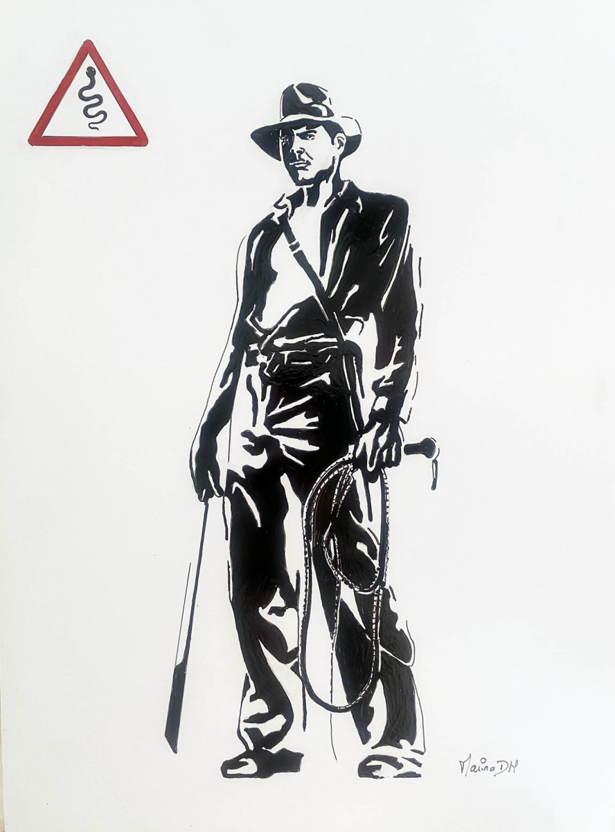 Hommage à Harrison, de Marina DH The Art Cycle