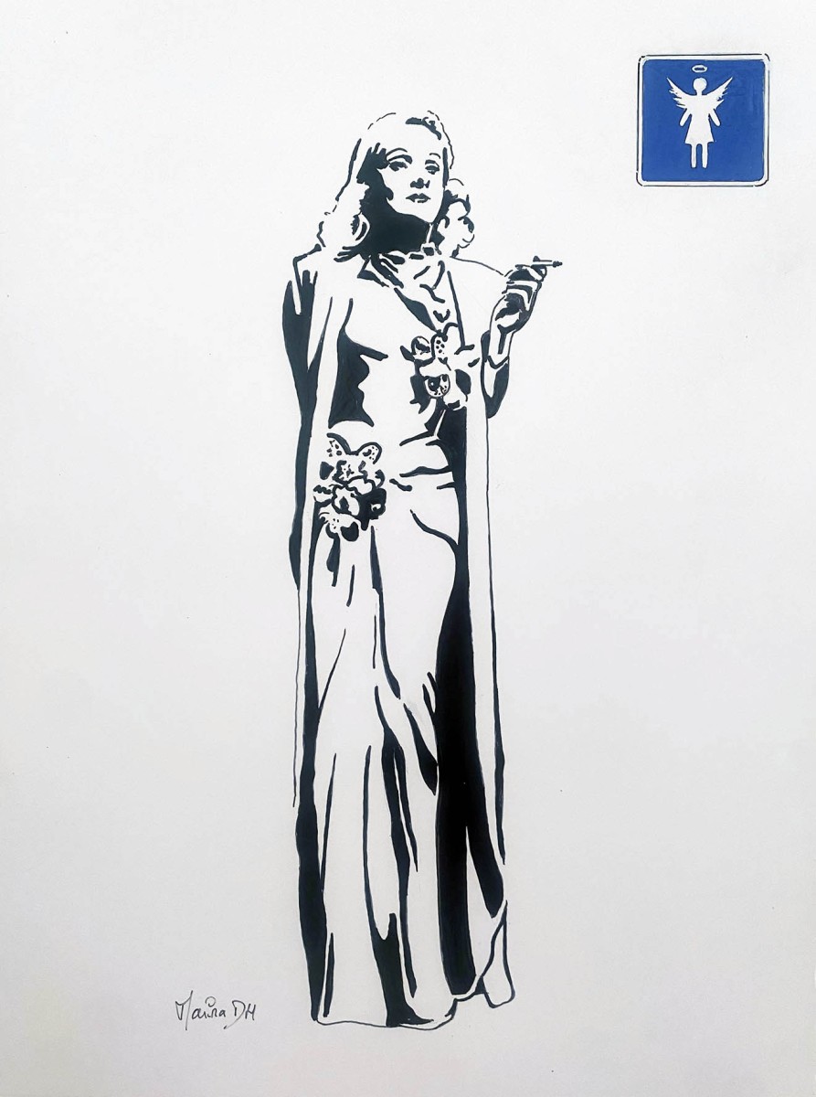 Hommage à Marlène, de Marina DH The Art Cycle