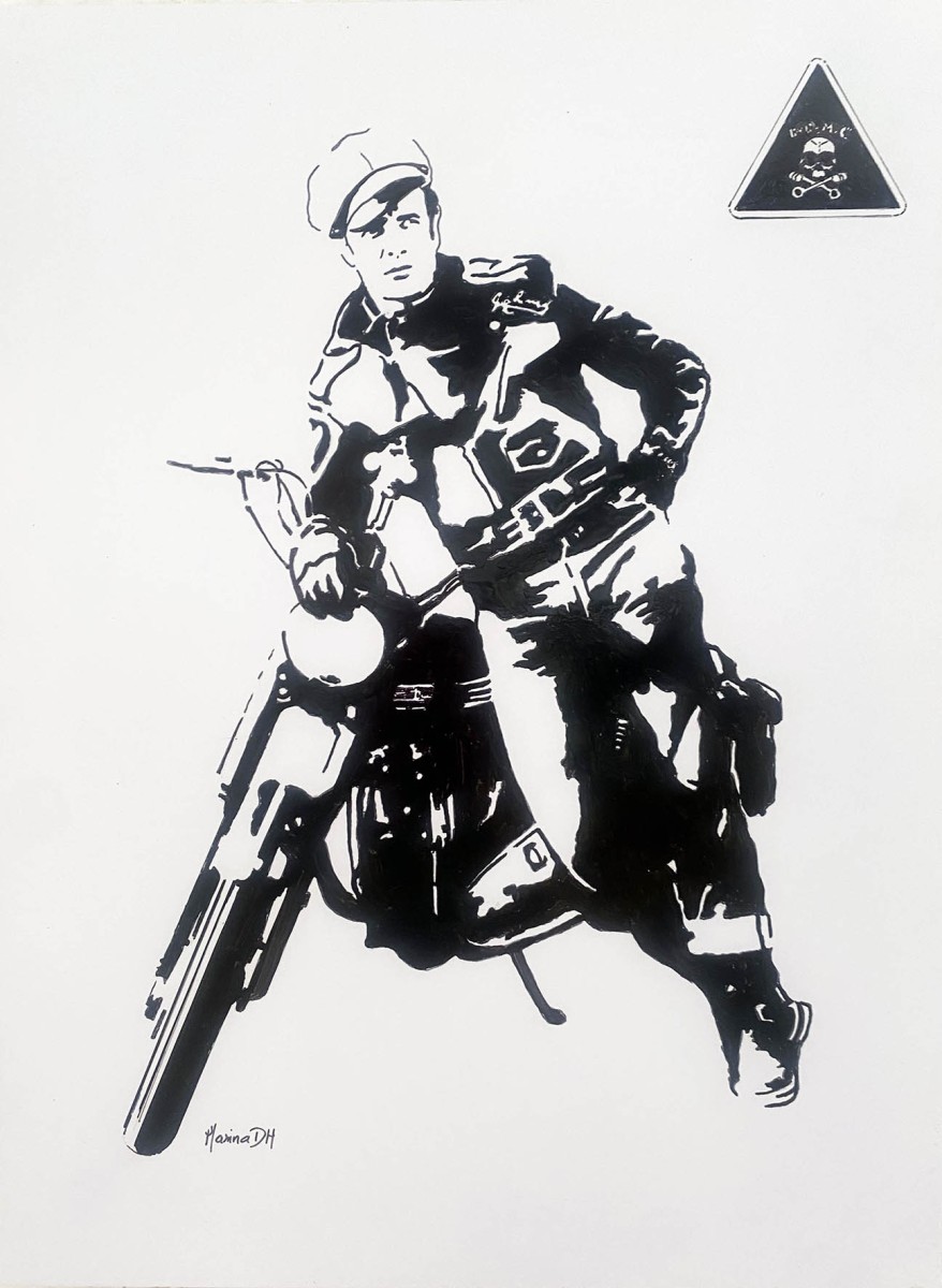 Hommage à Marlon, de Marina DH The Art Cycle