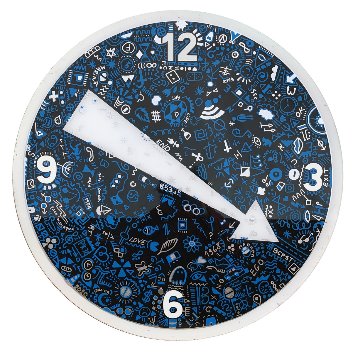 Les signes du temps, de Marina DH The Art Cycle