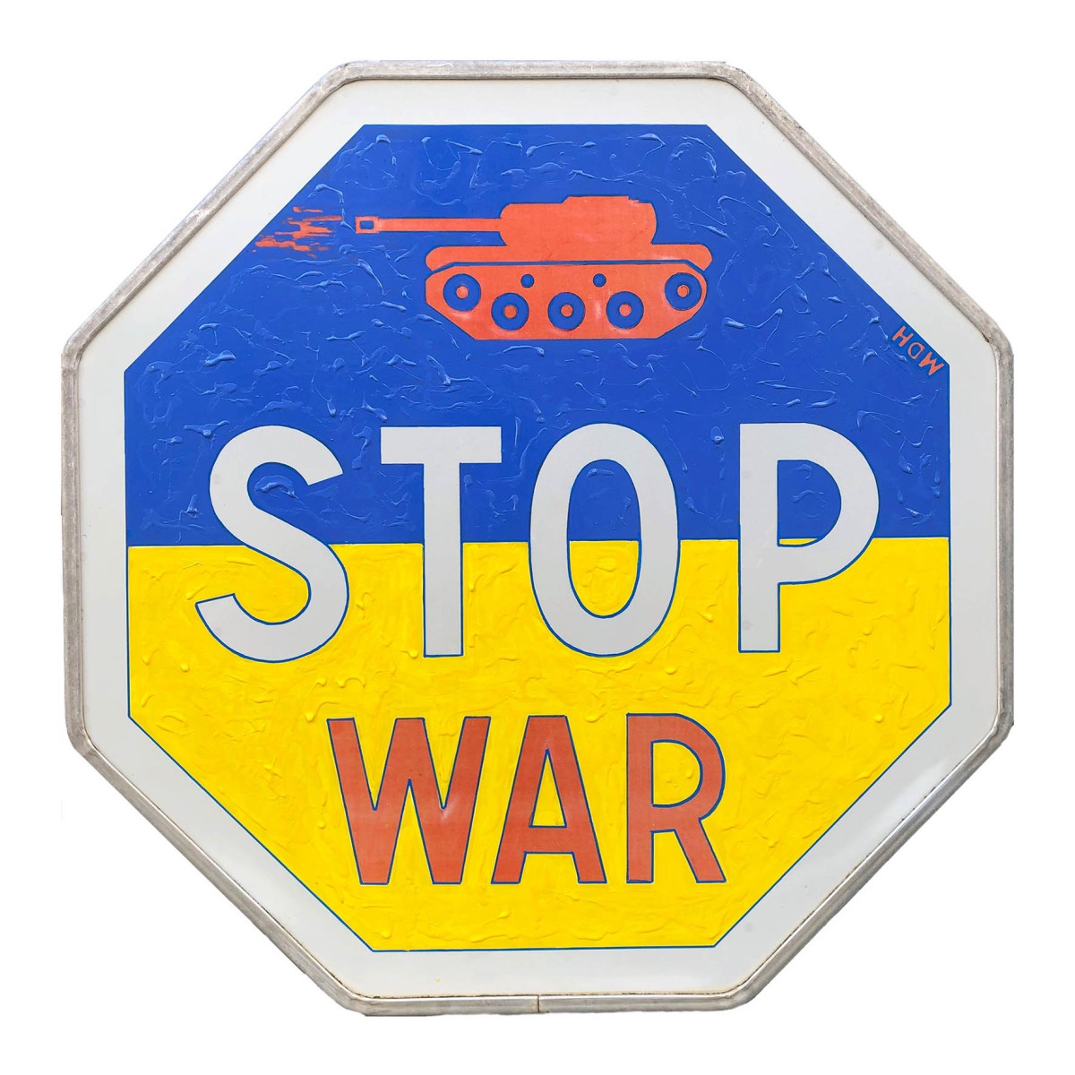Stop war, de Marina DH The Art Cycle
