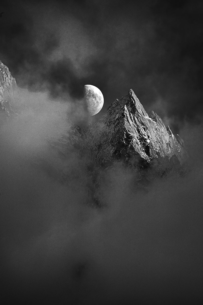 Les Drus, de Matthieu Grospiron The Art Cycle