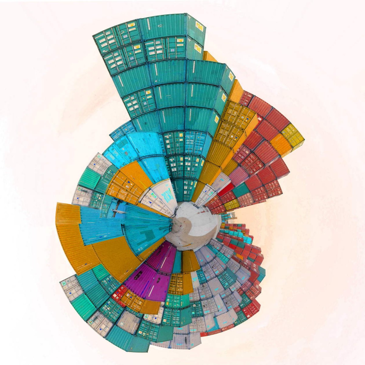 Containers, de Michel Jolyot The Art Cycle