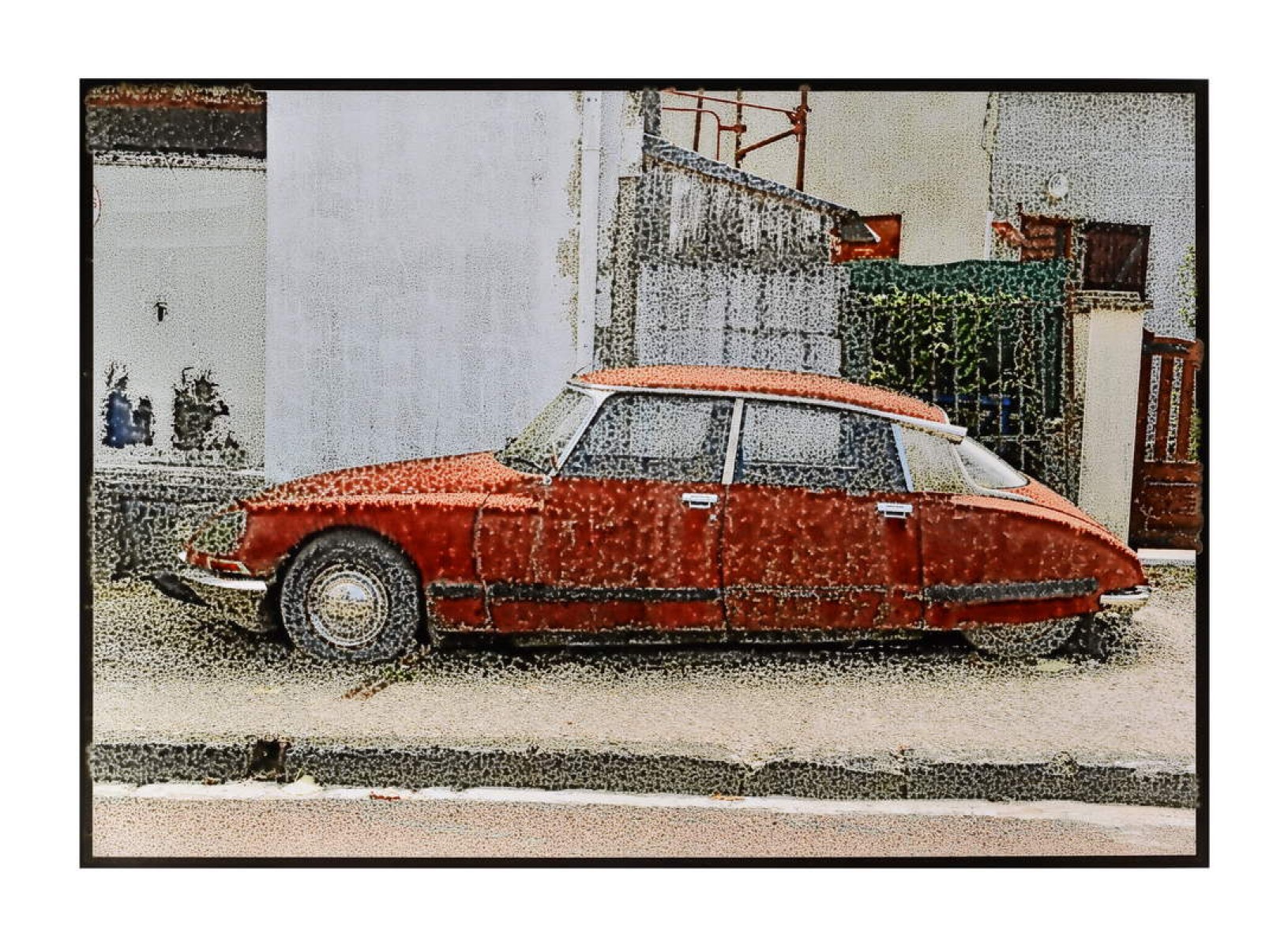 La DS Rouge, de Michel Jolyot The Art Cycle