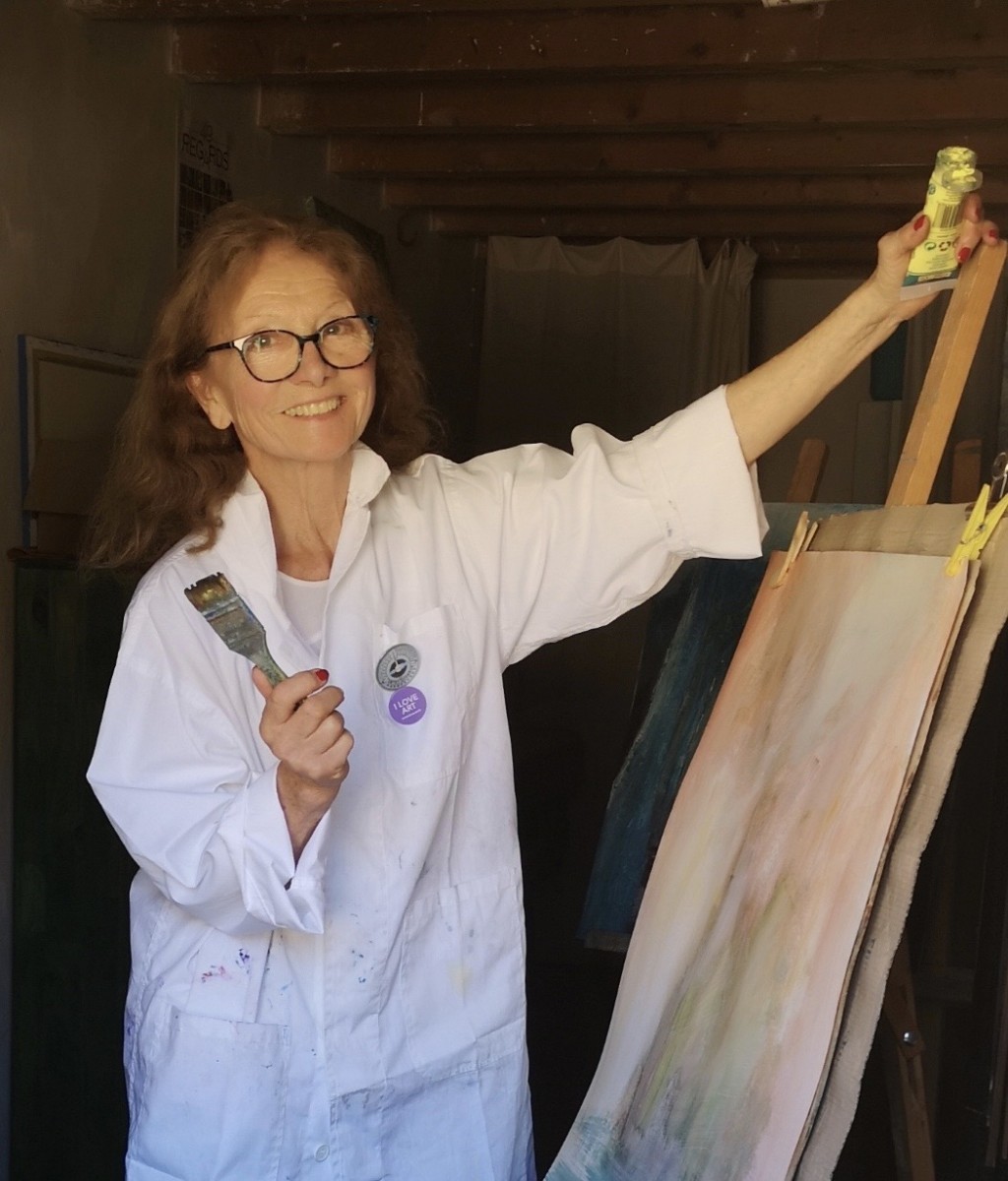 à la rencontre de l'artiste
                     Michèle Gosnet Frassetto                