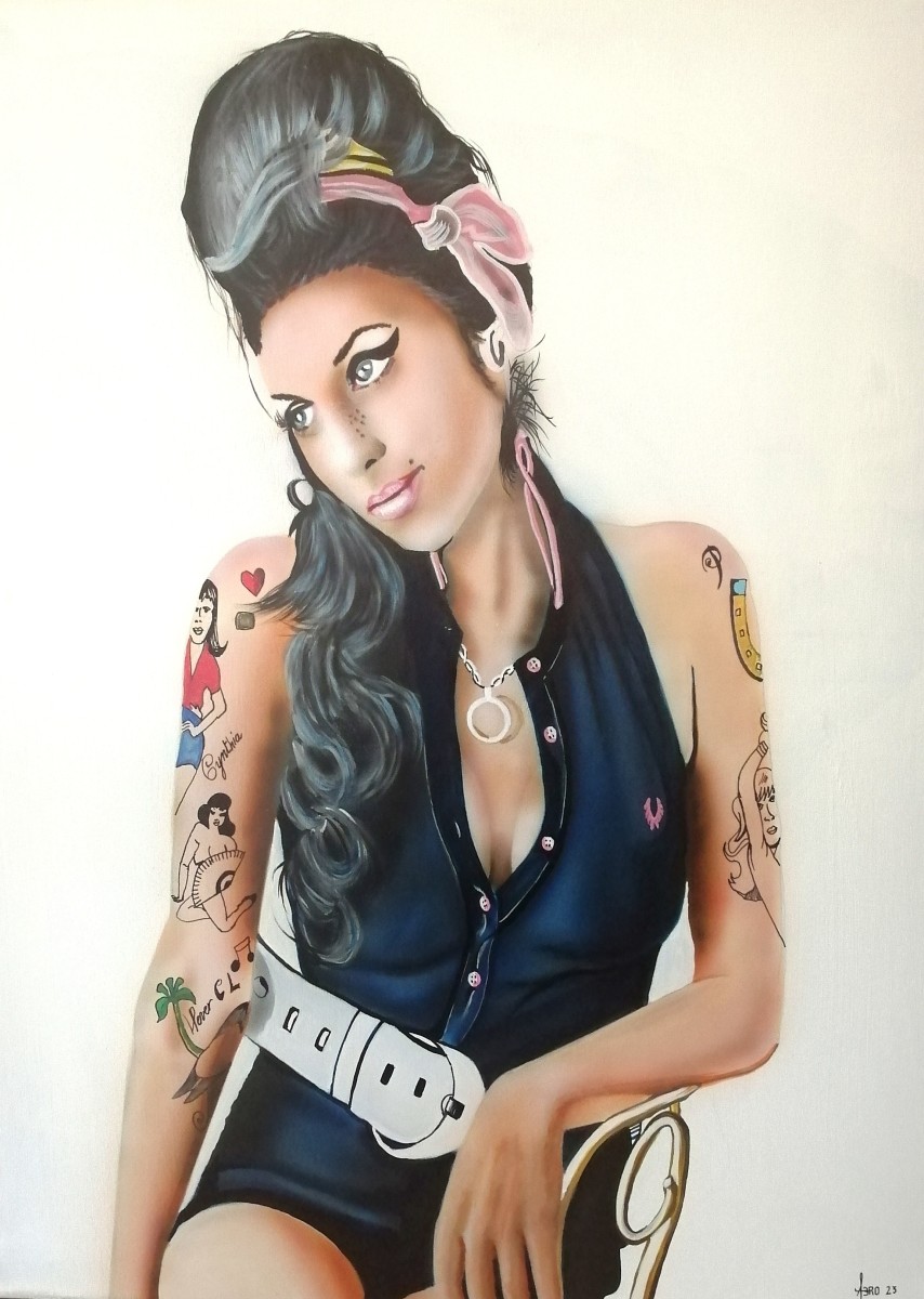 Amy, de Michel Ruelle dit Aero The Art Cycle