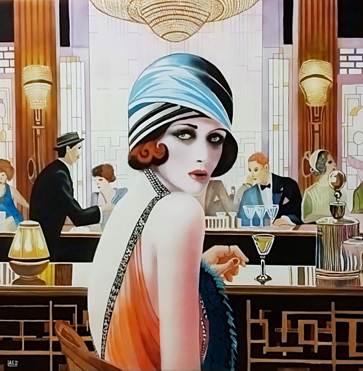 Année folle, de Michel Ruelle dit Aero The Art Cycle