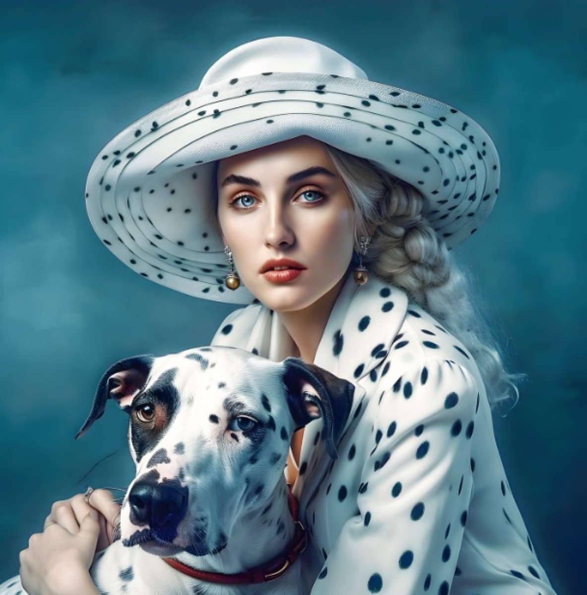 Dalmatien et Dalmatienne, de Michel Ruelle dit Aero The Art Cycle