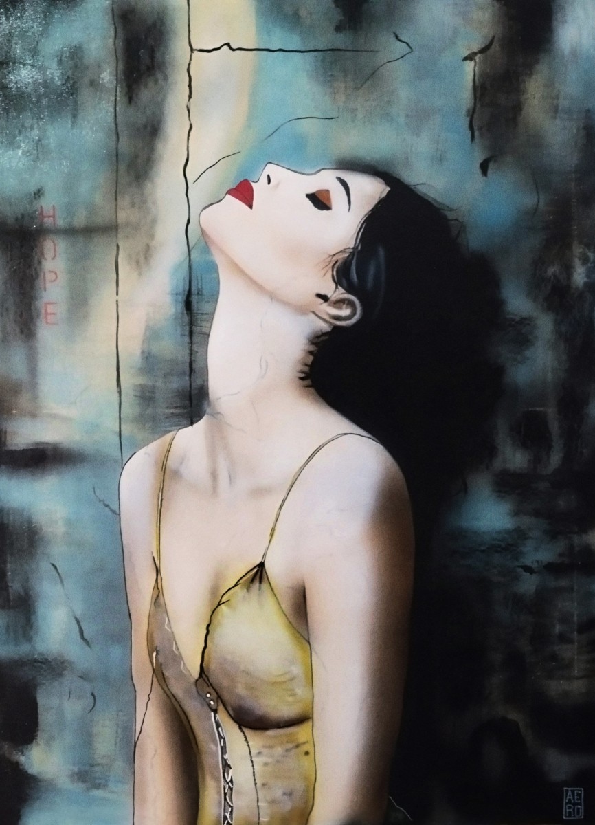 Espoir, de Michel Ruelle dit Aero The Art Cycle