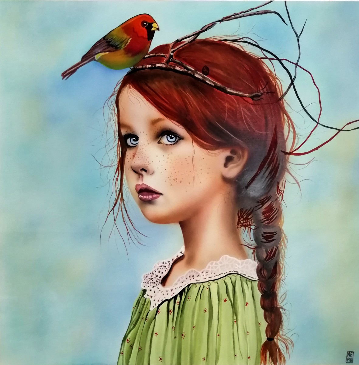 Innocence, de Michel Ruelle dit Aero The Art Cycle