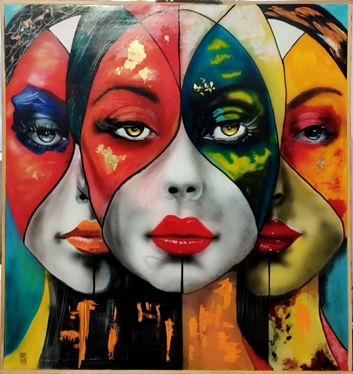 Multiple, de Michel Ruelle dit Aero The Art Cycle