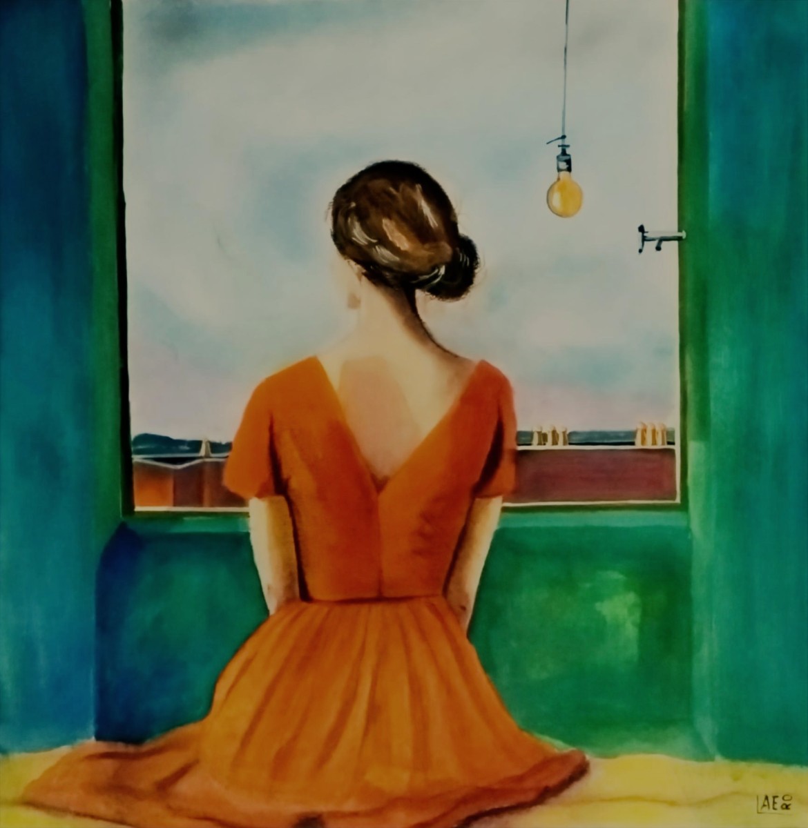 Pensée extérieur, de Michel Ruelle dit Aero The Art Cycle