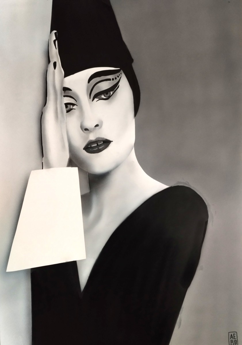 Pierrot, de Michel Ruelle dit Aero The Art Cycle