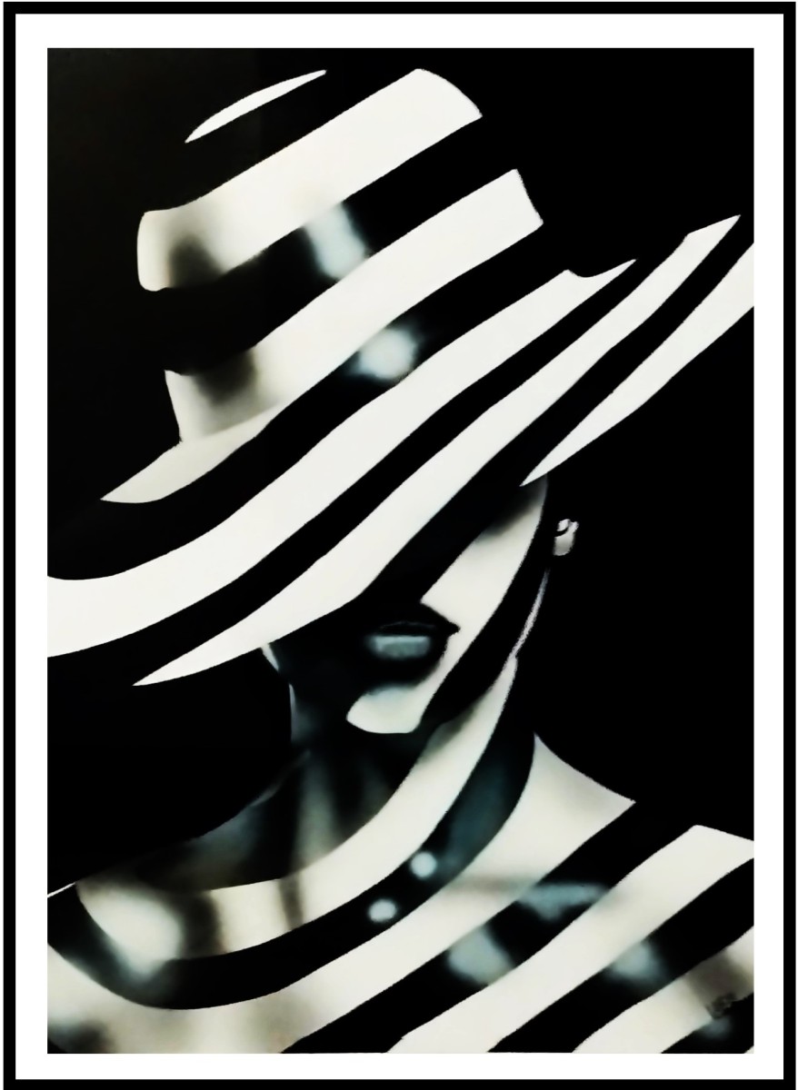 Rayures 2, de Michel Ruelle dit Aero The Art Cycle