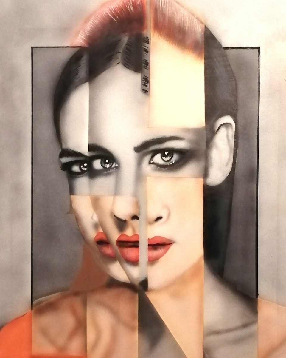 Triple vision, de Michel Ruelle dit Aero The Art Cycle
