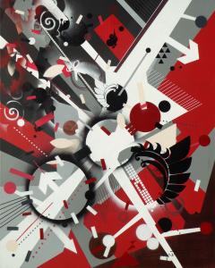 Black and Red Space, de Thierry Corpet The Art Cycle