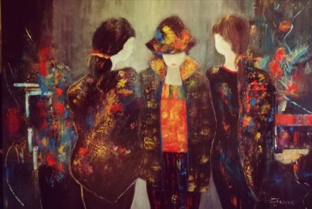 Entre nous, de Chantal Longeon The Art Cycle