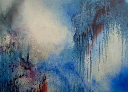 Voyage en bleu, de Anne Catherine Favier The Art Cycle