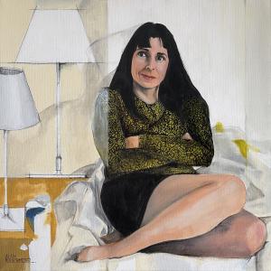Songeuse, de Alain Rouschmeyer The Art Cycle
