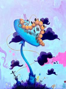 The caterpillar, de Alex Saman The Art Cycle