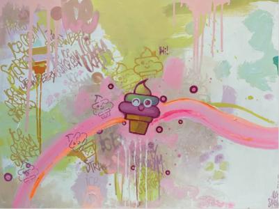 The ice cream stories - strawberry, de Alex Saman The Art Cycle