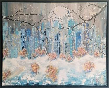 Floraison hivernale, de Anne Robin  The Art Cycle